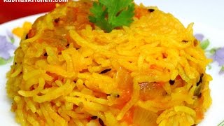 Tomato Rice RecipeTomato Rice In Pressure CookerRice Recipe for KidsEasy Lunch Box Recipe [upl. by Corso]