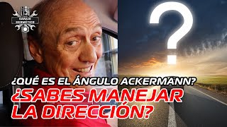 ¿Sabes manejar la DIRECCIÓN de tu coche ¿Qué es el ángulo ACKERMANN [upl. by Carmelo]