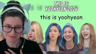 Reacting to This is Yoohyeon 2024  Adorable Antics insomnicsy [upl. by Alikee]