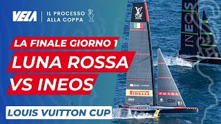 CI SIAMO È TEMPO DI FINALE OGGI LUNA ROSSA IN ACQUA PER DUE SFIDE CON INEOS [upl. by Cyrano]