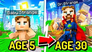 The Life of DR STRANGE in Minecraft [upl. by Gabbert242]