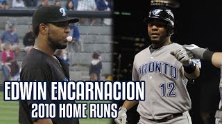 Edwin Encarnacion  2010 Home Runs [upl. by Little]