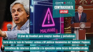 Contradebate  El plan de Claudio X para cooptar medios y periodistas [upl. by Asir795]