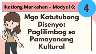 ARTS 4 Ikatlong Markahan – Modyul 6 Mga Katutubong Disenyo Paglilimbag sa Pamayanang Kultural [upl. by Donetta]