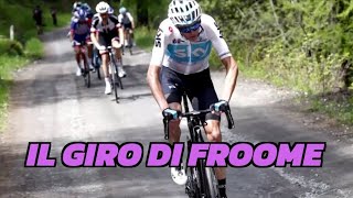 Limpresa di Chris Froome al Giro dItalia 2018 [upl. by Selrhc]