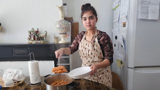 Paște integrale cu carne tocata de vita ceapa și usturoi [upl. by Heyes]