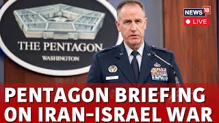 US News LIVE  Pentagon Briefing On Israel Iran War  Iran Attack On Israel  Israel Vs Iran  N18G [upl. by Llesram]