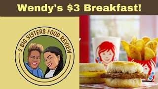 Wendys Two for 3 Breakfast Food Review Is it worth it [upl. by Myrwyn]