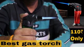 Best Jet Flame Gas Torch Lighter Unboxing  Lighter Gas Torch Unboxing amp Testing 2021 [upl. by Enenej32]