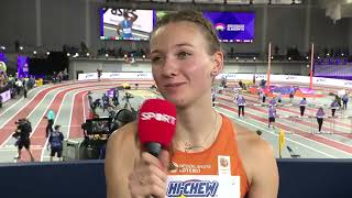 How does Femke Bol break a world record so comfortably [upl. by Nellad]