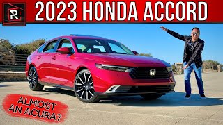 The 2023 Honda Accord Takes On A More Premium Electrified Family Car Mission [upl. by Leela186]