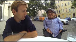 5 Fragen an Raul Krauthausen im phoenix netzrauschen am 130913 [upl. by Asuncion]