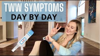 EARLIEST PREGNANCY SYMPTOMS  TWO WEEK WAIT  HOW I KNEW I WAS PREGNANT [upl. by Myranda709]