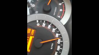 Toyota Rav4 22 DCat 177 diesel acceleration [upl. by Nahrut]