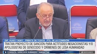 COMISIÓN COMPLETA 7 de noviembre de 2023  DERECHOS HUMANOS Y GARANTÍAS  Diputados Argentina [upl. by Sabelle886]