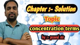 Concentration Terms  Mass and volume Percent Molarity and Normality Simplifiedquot [upl. by Adrial430]