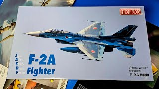 172 F2A JASDF Fighter Fine Molds Review [upl. by Ayotnom]