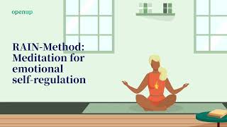 RAINMethod Meditation for emotional selfregulation [upl. by Gelman]