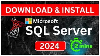 Download amp Install Microsoft SQL ServerSSMS on Windows 1011  2024 UPDATED [upl. by Besse]