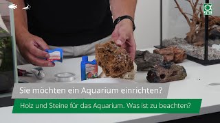 JBL TV 19 Teil 3 Aquarieneinrichtung  Holz und Steine für das Aquarium [upl. by Malda]