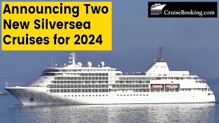 Announcing 2 New Cruises for 2024 from Silversea  CruiseBookingcom News  Shorts [upl. by Moscow304]