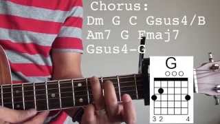 Kiss Me Tutorial Sixpence None The Richer [upl. by Mochun]