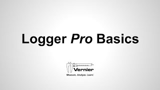 Logger Pro 3 Basics [upl. by Ecnav]