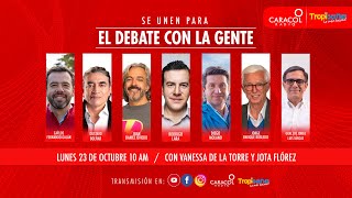 El Debate con la Gente y los candidatos a la Alcaldía de Bogotá [upl. by Enirehtahc]