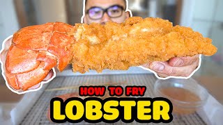 How to FRY LOBSTER [upl. by Akselaw]