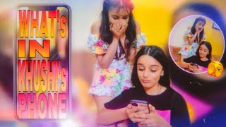 EXPLORING KHUSHI’S SECRETS ON HER PHONE  SHOCKED 😳  ARISTA MEHTA  KHUSHI BHARADWAJ [upl. by Dorotea383]