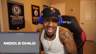 J Cole got his hitlist ready  J Cole  Middle Child Official Audio  REACTION [upl. by Karney]