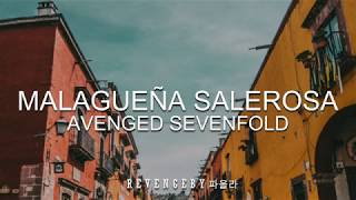 MALAGUEÑA SALEROSA  AVENGED SEVENFOLD  LYRICS [upl. by Lydia834]