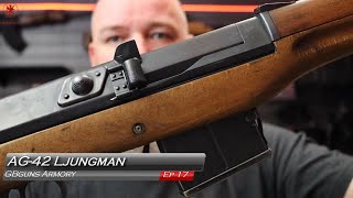 GBGuns Armory Ep 17 AG 42 Ljungman [upl. by Assyral348]