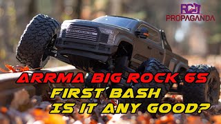 NEW Arrma BIG Rock 6s First Run And Impressions [upl. by Lraed]