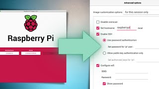 Raspberry Pi Hidden Settings  Setup Hostname SSH and WiFi from the Pi Imager Application [upl. by Gris28]