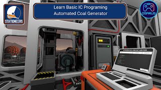 Stationeers IC10 Tutorial Automated Solid Fuel Generator [upl. by Kaplan]