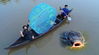 Big Fish Trap  ഒരു ചെറിയ വലിയ മീൻ പിടുത്തം  M4 Tech [upl. by Yma579]