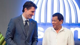 Philippines Duterte threatens to dump old trash on Canadian beaches [upl. by Dimitris]