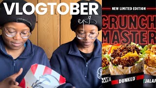 VLOGTOBER EP9KFC LIMITED EDITION CRUNCH MASTER amp SparThe Shasha Twins [upl. by Ogait]