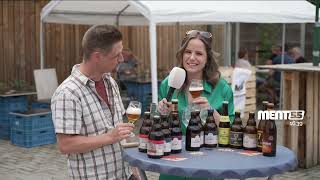 Kevin Coomans leert Anke Goergen bier proeven op het Vlaams Bierfeest dl2 bier [upl. by Econah168]