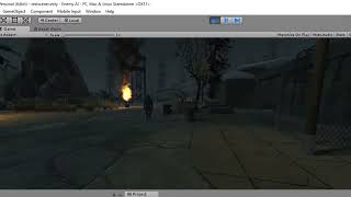 1 Unity 3D Simple Enemy Follow AI Script for NavMeshAgent Getting Started for Enemy AI or Behaviour [upl. by Notgnihsaw196]