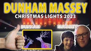 Dunham Massey Christmas Lights 2023 🎄🎅 [upl. by Templas]