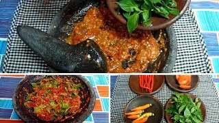 Resep amp Cara Membuat Sambal Kemangi [upl. by Rebekkah]