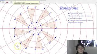 ROTAZIONE TRIANGOLO RETTANGOLO [upl. by Eiramave718]