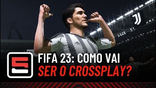 FIFA 23 QUEM TEM PLAYSTATION VAI JOGAR CONTRA XBOX ENTENDA O CROSSPLAY PROMETIDO PELA EA Shorts [upl. by Htebharas]