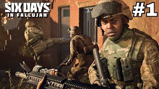 Six Days in Fallujah Missions  Lets Play Part 1 Procedural Generated Missions [upl. by Joby262]