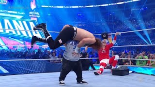 FULL MATCH  Sami Zayn vs Johnny Knoxville Wrestlemania 38 Night 2 [upl. by Petrick]