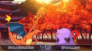 ExMugen Charizard me VS Swalot  Bellchime Trail [upl. by Yeldah]