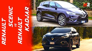 NEW RENAULT SCENIC 2020 vs NEW RENAULT KADJAR 2020  FIRST TEST DRIVE ONLY SOUND [upl. by Claribel]