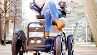 This Impressive mobility scooter Is The Modern Alternative To personal electric vehicle w 4 wheels [upl. by Nyloj]